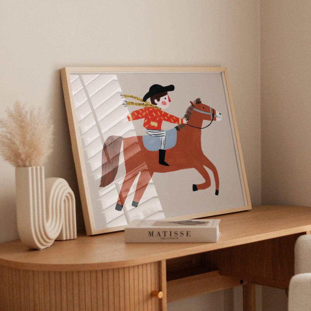 Little Rider Print