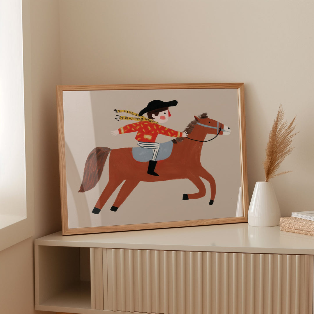 Little Rider Print