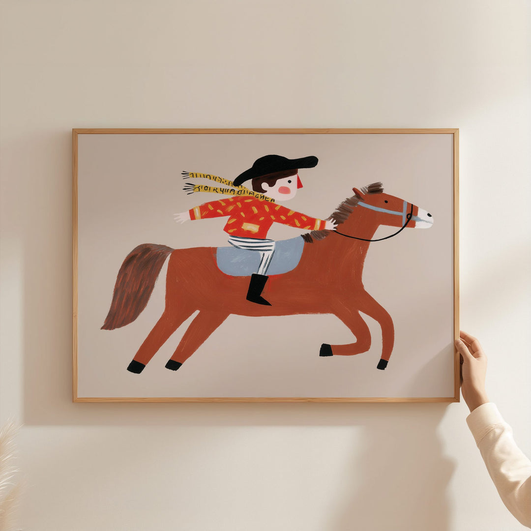 Little Rider Print