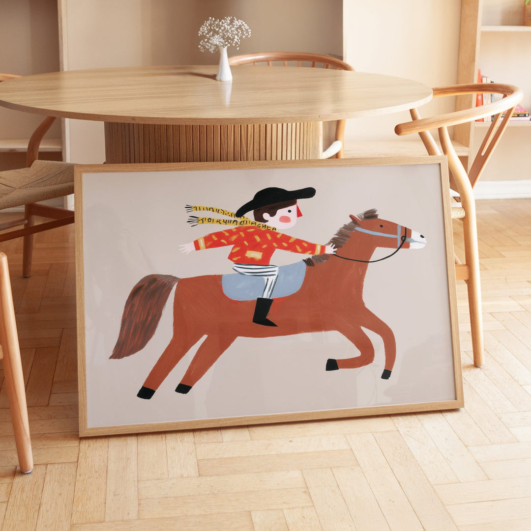 Little Rider Print
