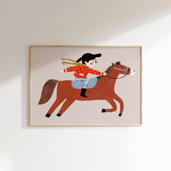 Little Rider Print