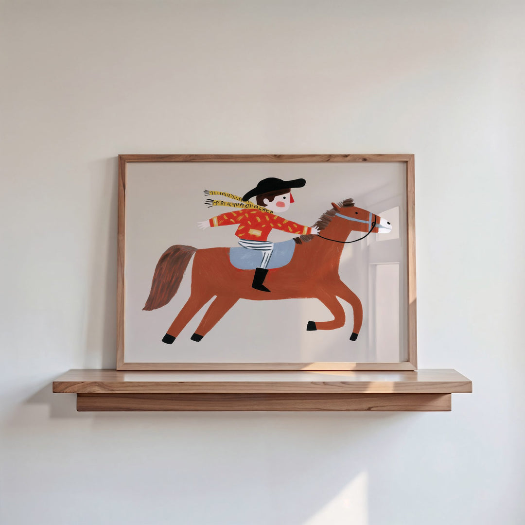 Little Rider Print
