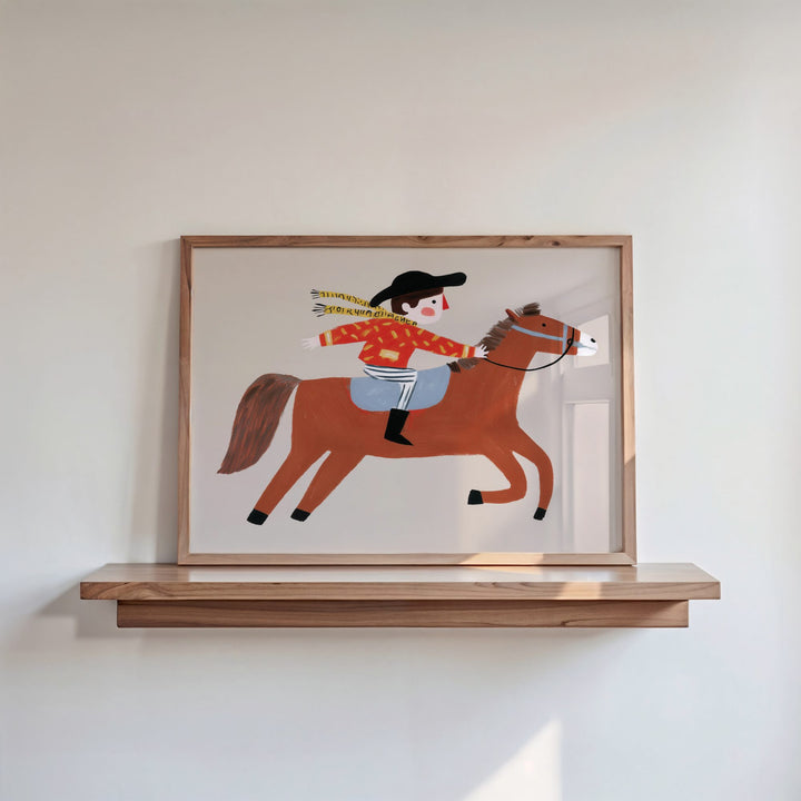 Little Rider Print