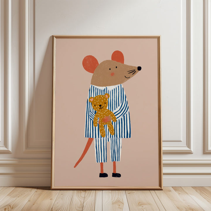 Bedtime Mouse Print