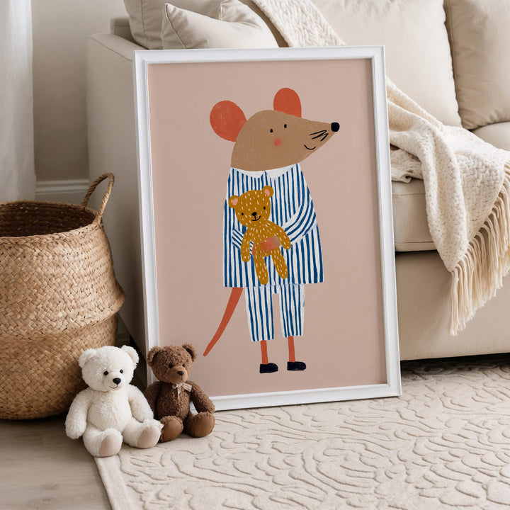 Bedtime Mouse Print