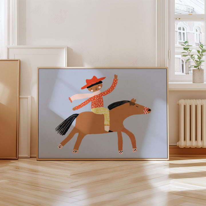 Little Cowboy Print