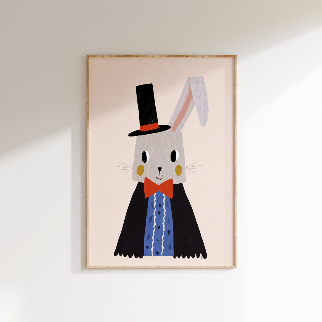 Magician Rabbit Print