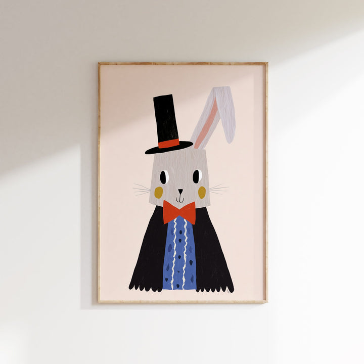 Magician Rabbit Print