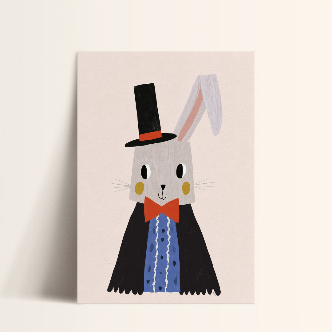 Magician Rabbit Print