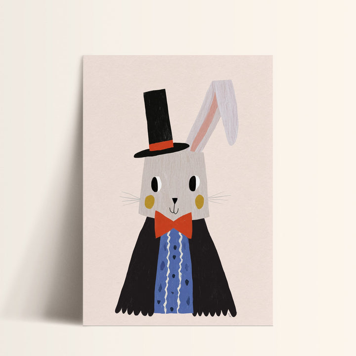 Magician Rabbit Print