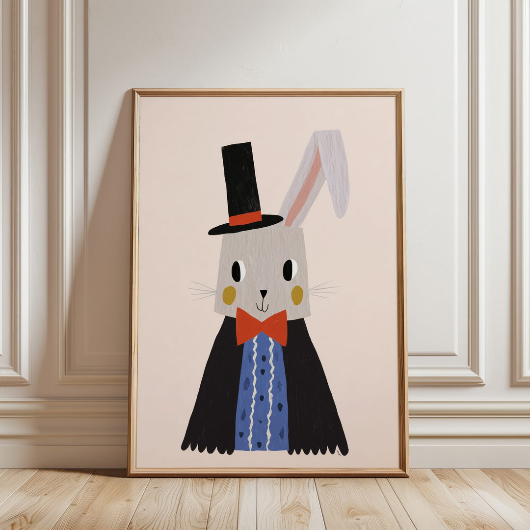 Magician Rabbit Print