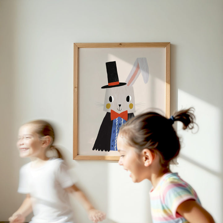Magician Rabbit Print