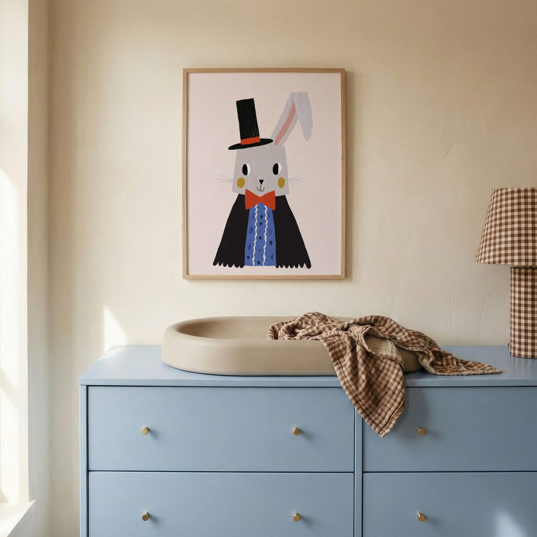 Magician Rabbit Print