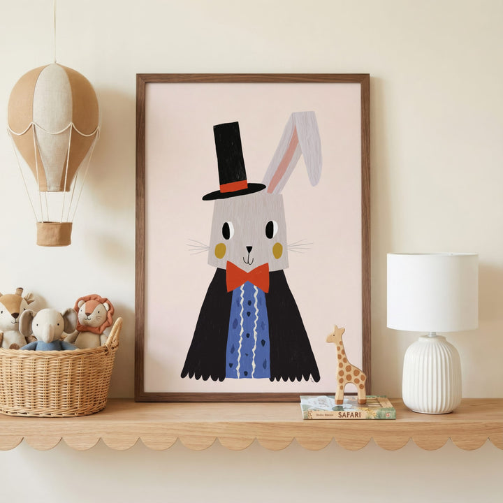 Magician Rabbit Print