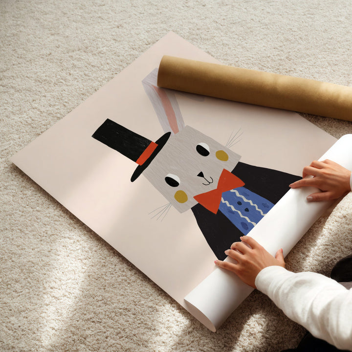 Magician Rabbit Print
