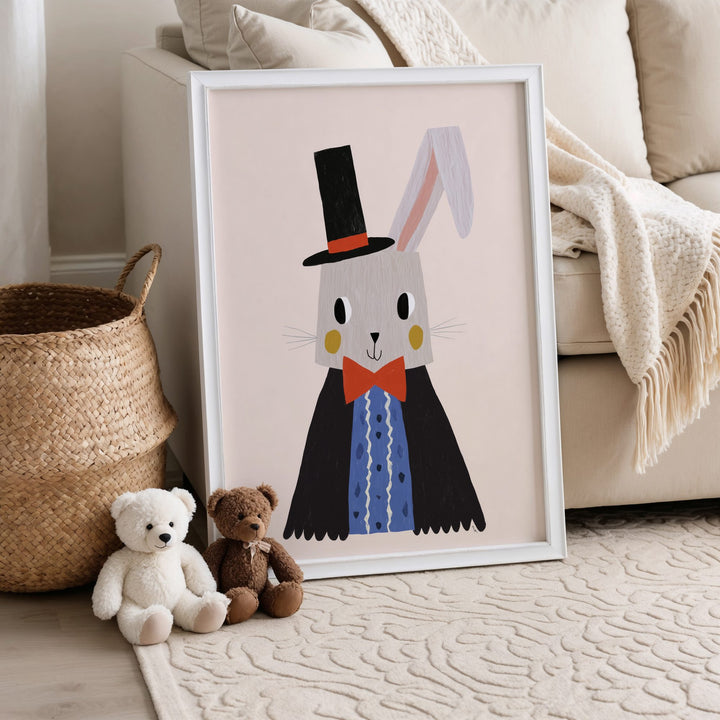 Magician Rabbit Print