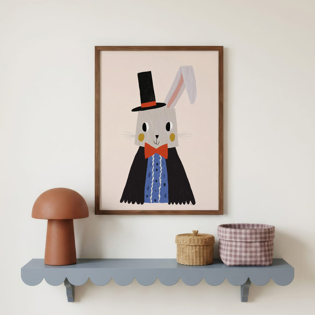 Magician Rabbit Print