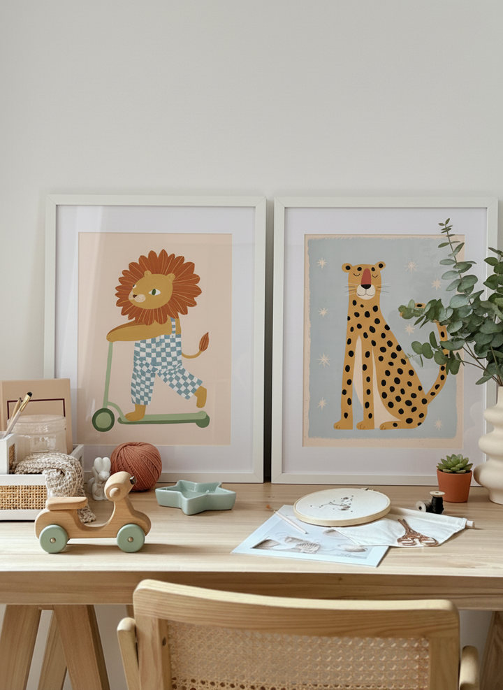 Whimsical Adventure Wall Art Bundle – Nursery & Kids Room Prints