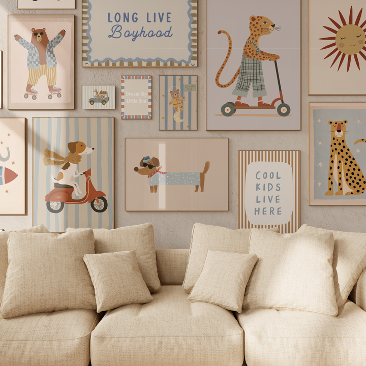 Whimsical Adventure Wall Art Bundle – Nursery & Kids Room Prints