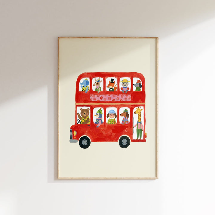London Bus Print