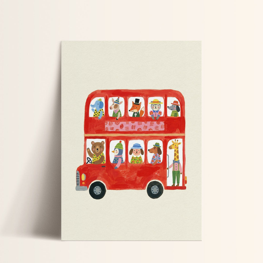London Bus Print