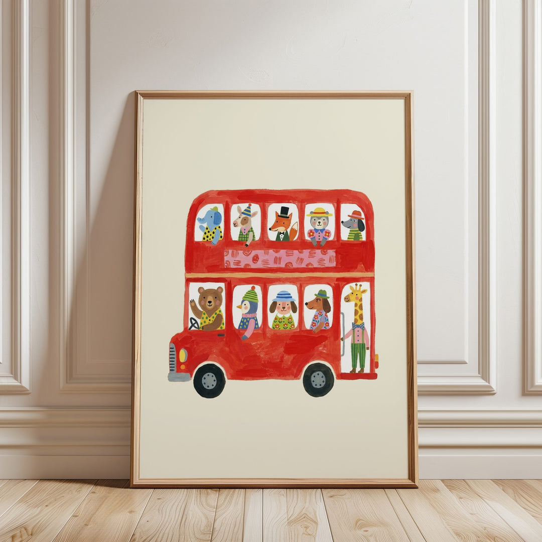 London Bus Print