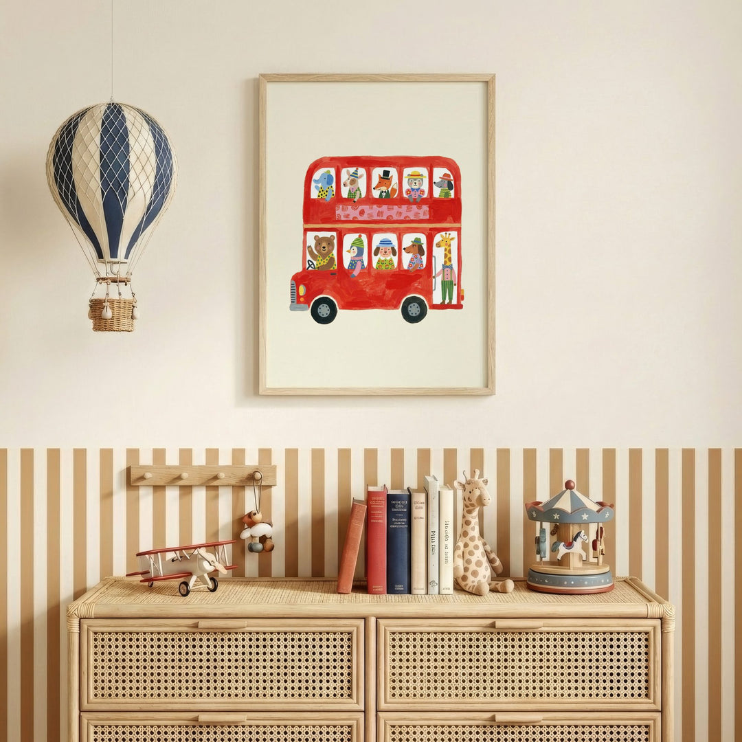 London Bus Print