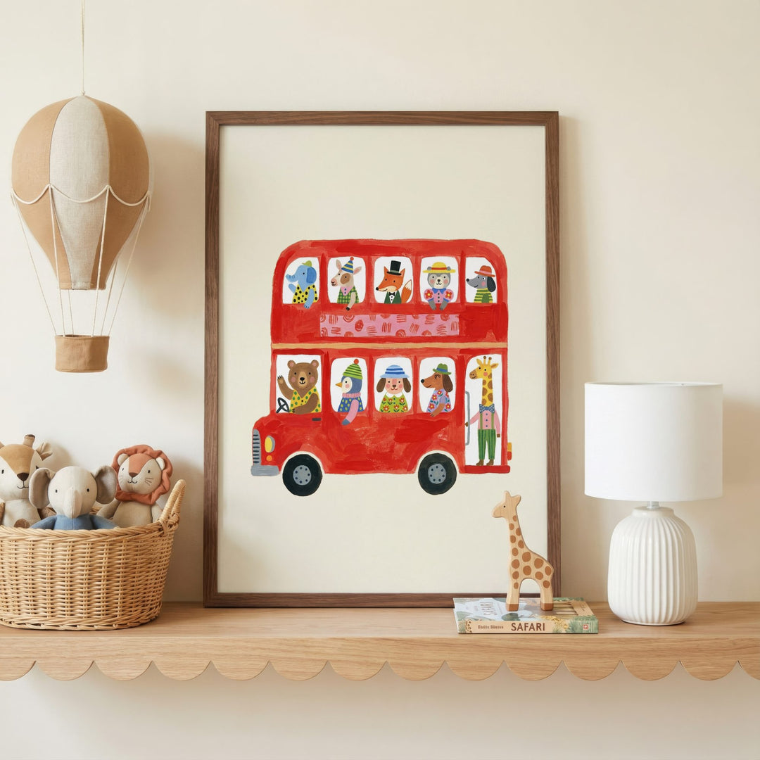 London Bus Print