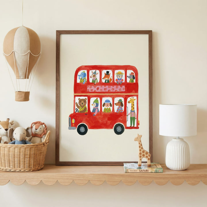 London Bus Print