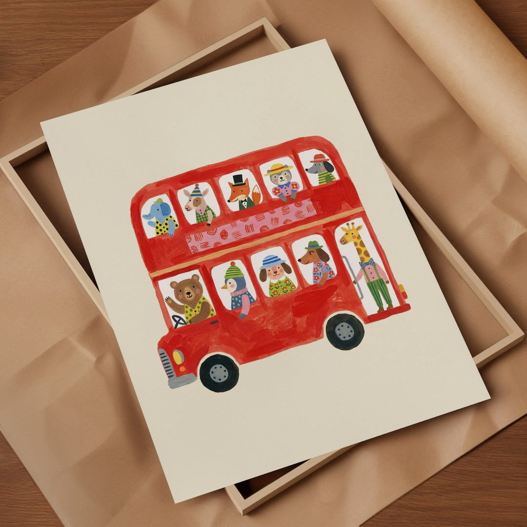London Bus Print