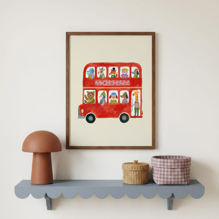 London Bus Print