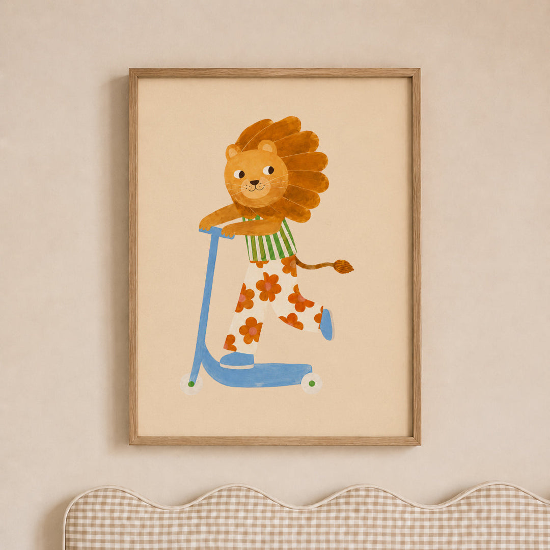 Buttercup the Bloom Lion Print