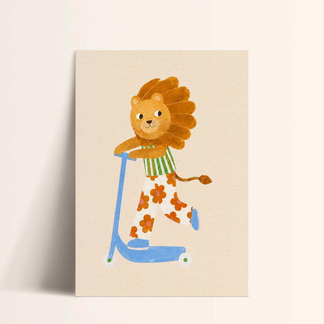 Buttercup the Bloom Lion Print