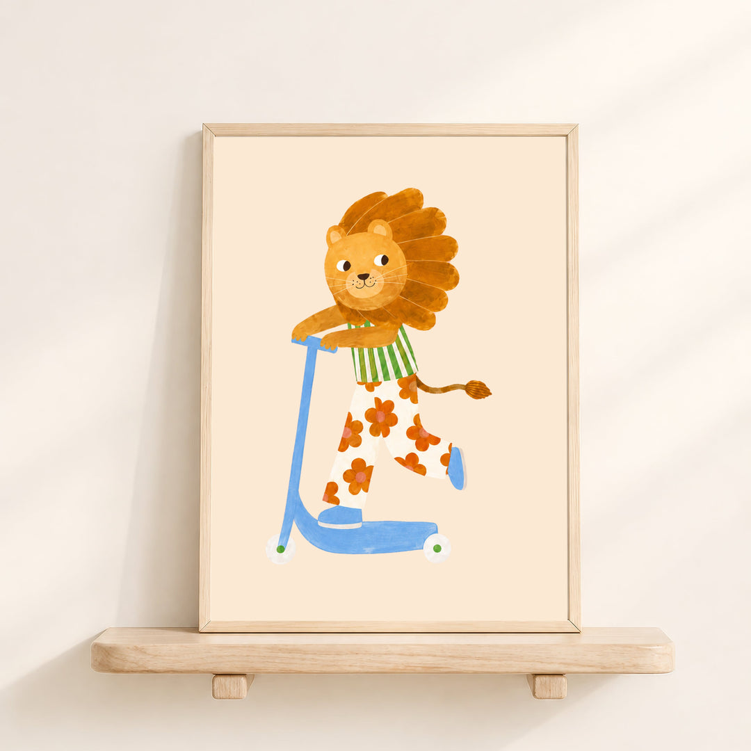 Buttercup the Bloom Lion Print