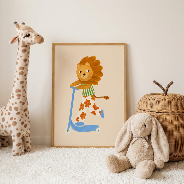 Buttercup the Bloom Lion Print