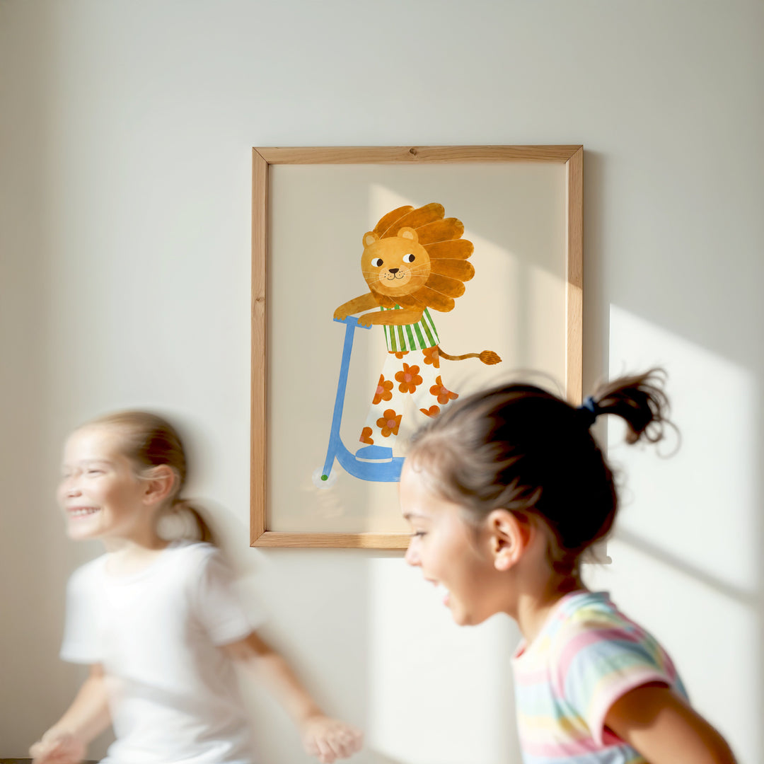 Buttercup the Bloom Lion Print