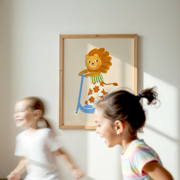 Buttercup the Bloom Lion Print