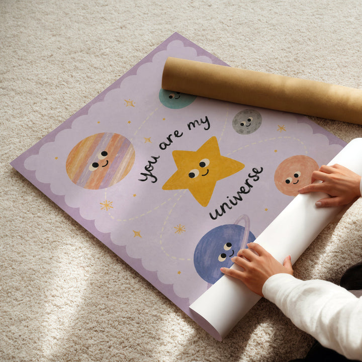 You Are My Universe Print