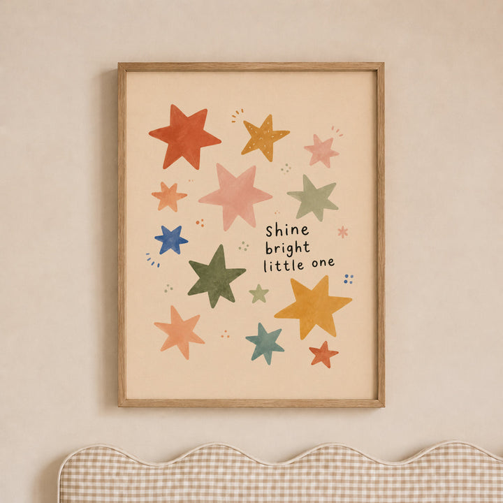 Shine Bright Little One Print
