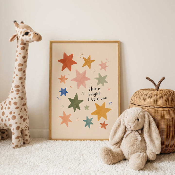 Shine Bright Little One Print