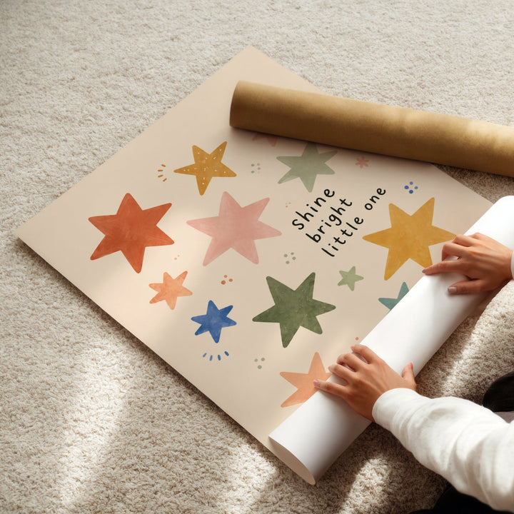 Shine Bright Little One Print