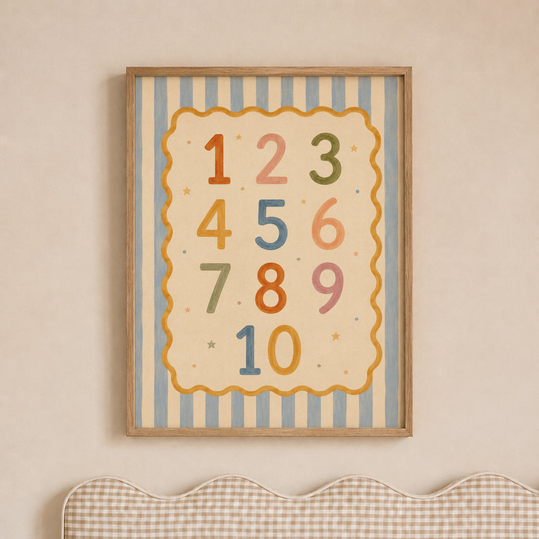 Numbers 1 to 10 Print