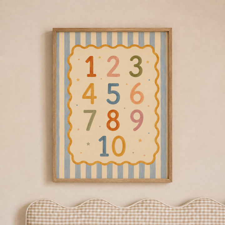 Numbers 1 to 10 Print
