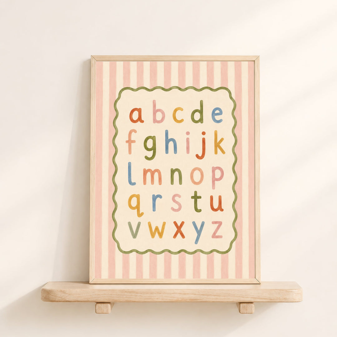 Lowercase ABC Print