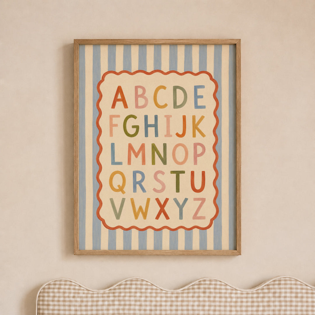 Uppercase ABC Print