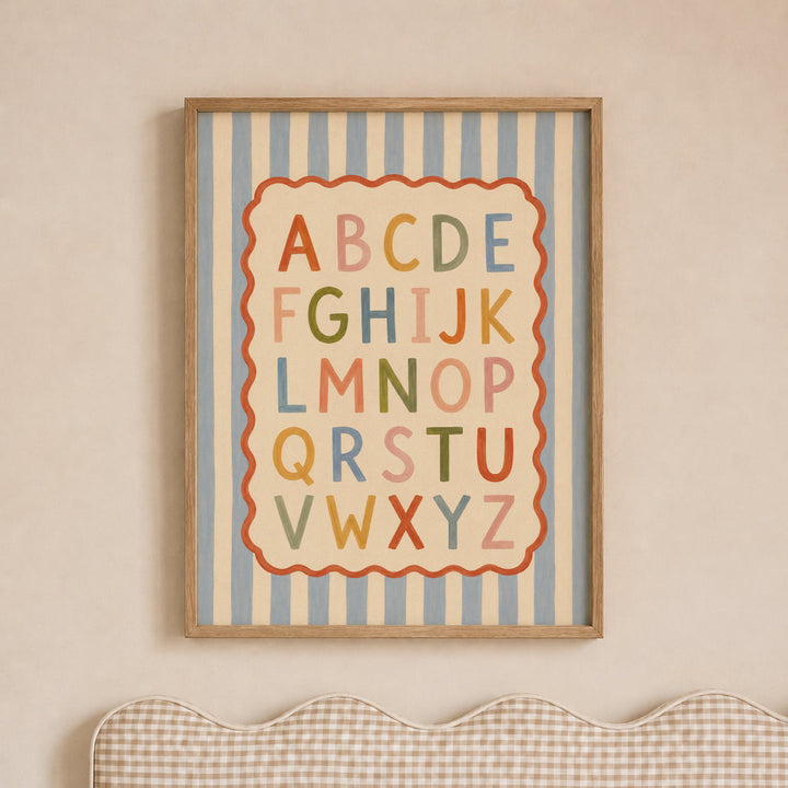 Uppercase ABC Print