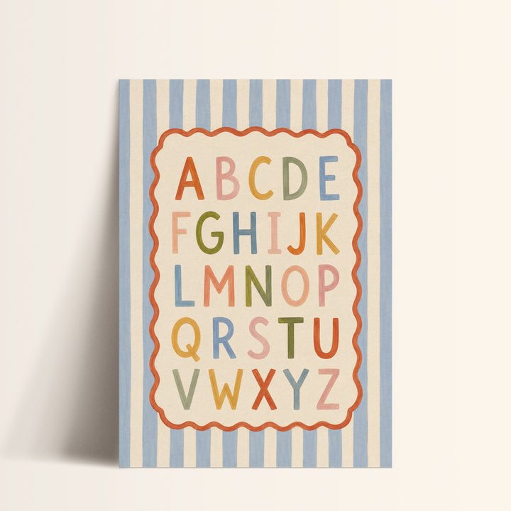 Uppercase ABC Print
