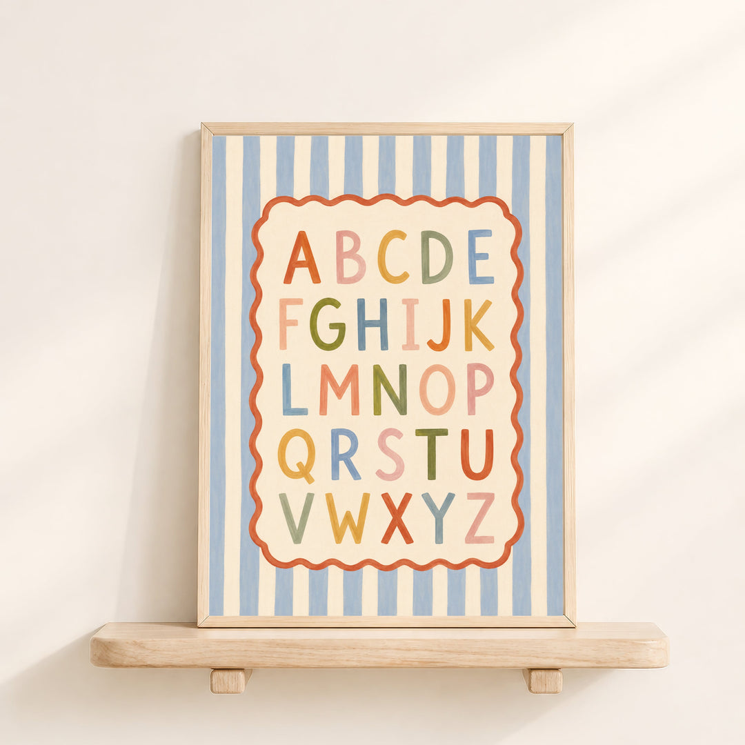 Uppercase ABC Print