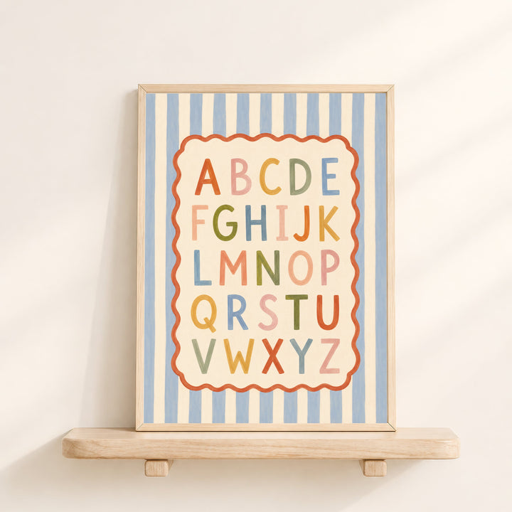 Uppercase ABC Print