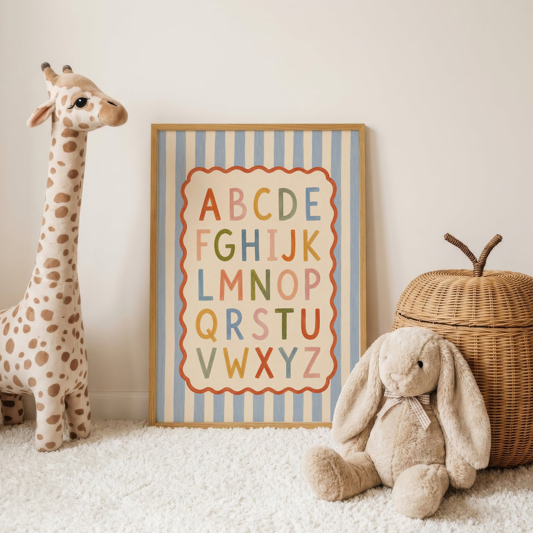 Uppercase ABC Print